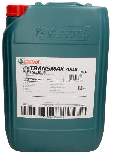 Ulei de transmisie mineral Castrol Transmax Axle EPX 80W-90, 20 litri